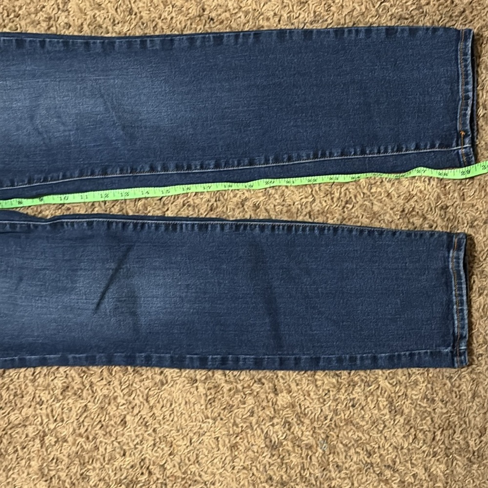 Talbots Straight Leg Size 4 Classic Blue Denim Jeans - Picture 6 of 7